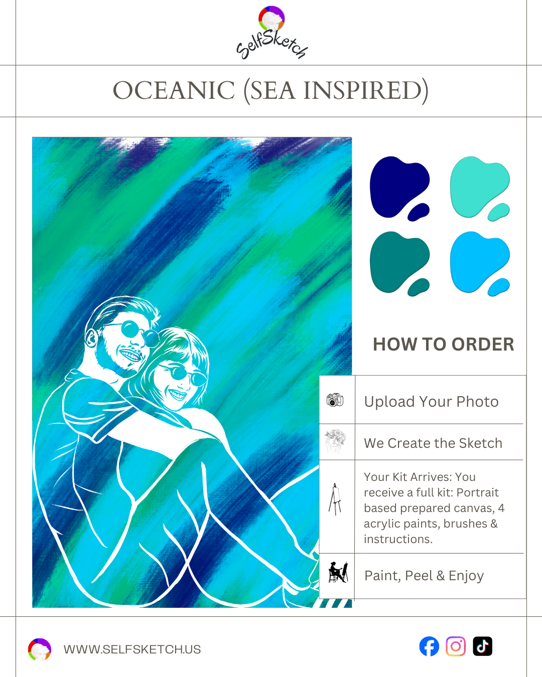 Couples & Best Friends Portrait Kit β A Canvas for Two