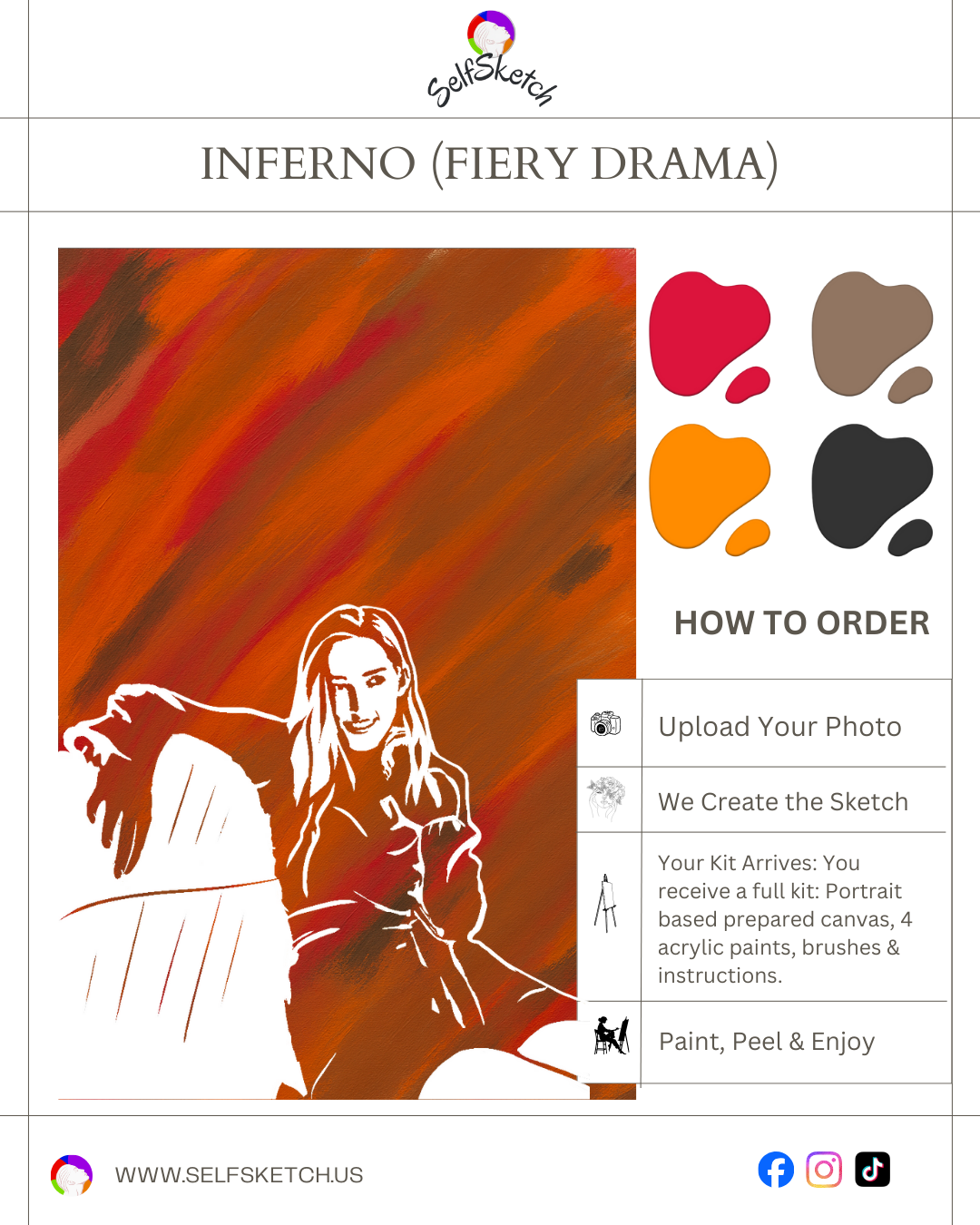 Single Portrait Masterpiece Kit β Paint Your Story