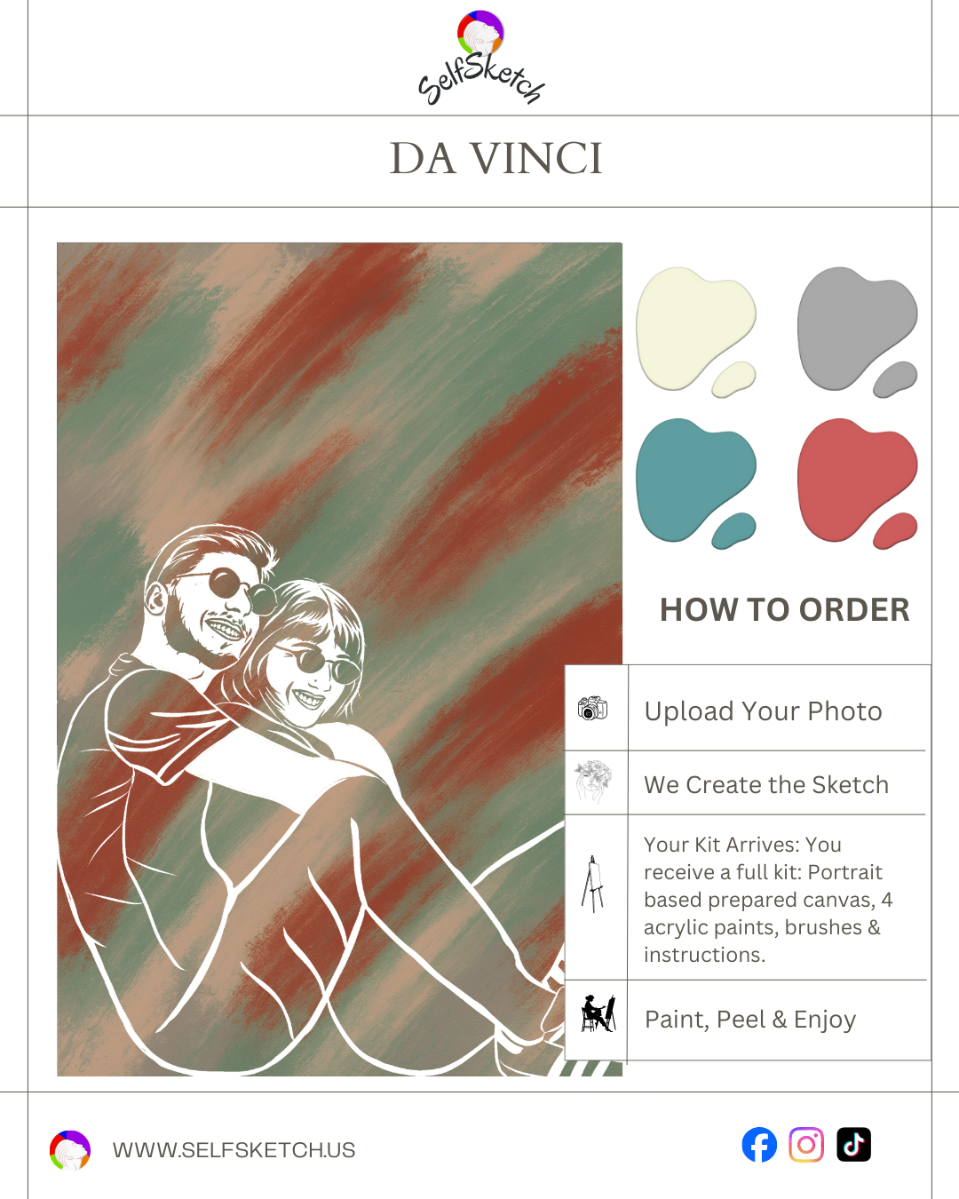 Couples & Best Friends Portrait Kit β A Canvas for Two