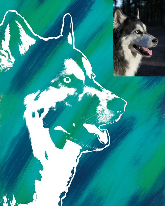Pet Portrait Painting Kit – Turn Your Pet’s Photo into Art