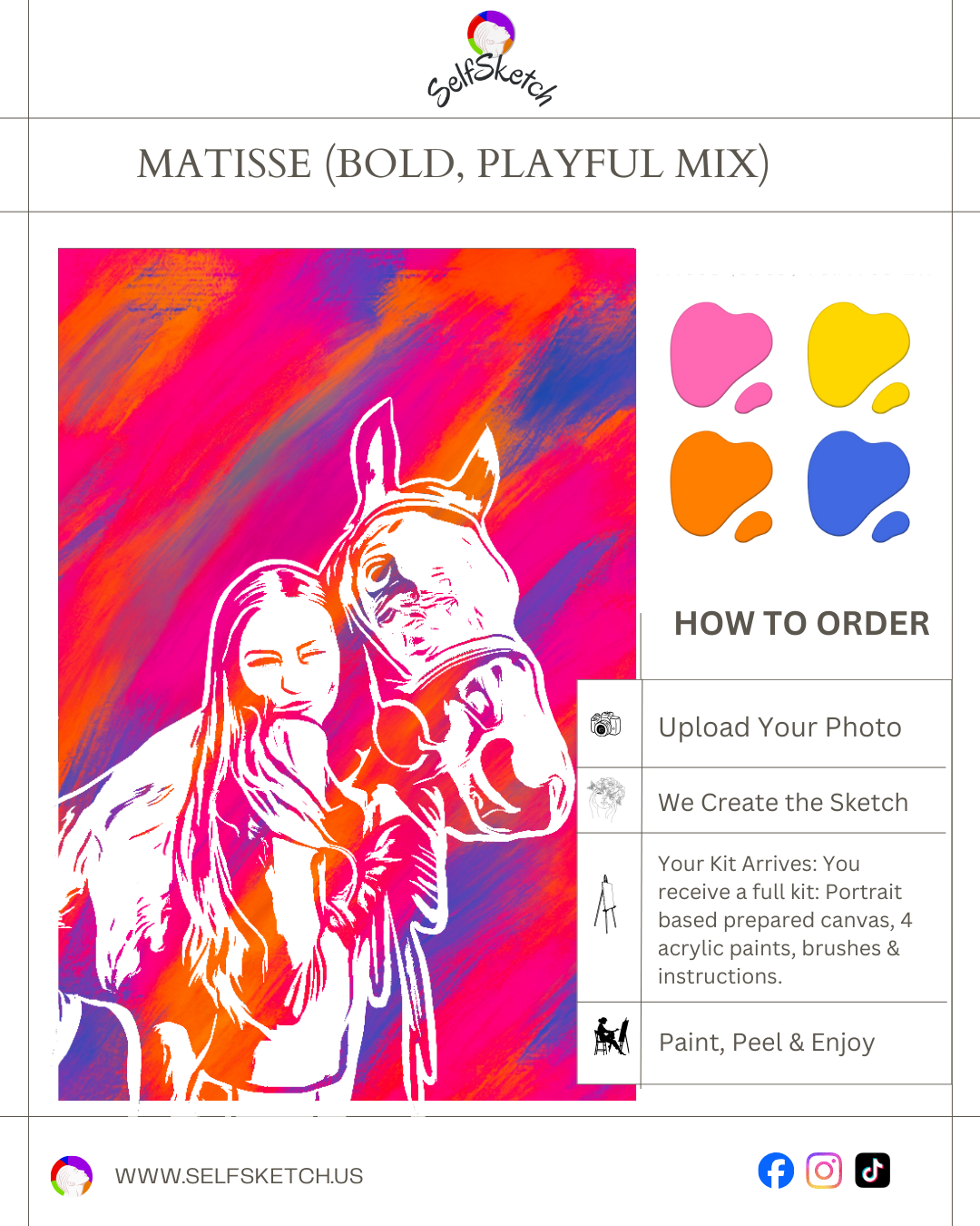 Pets on Canvas – Custom Painting Kit
