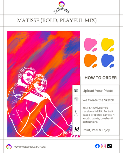 Couples & Best Friends Portrait Kit – A Canvas for Two