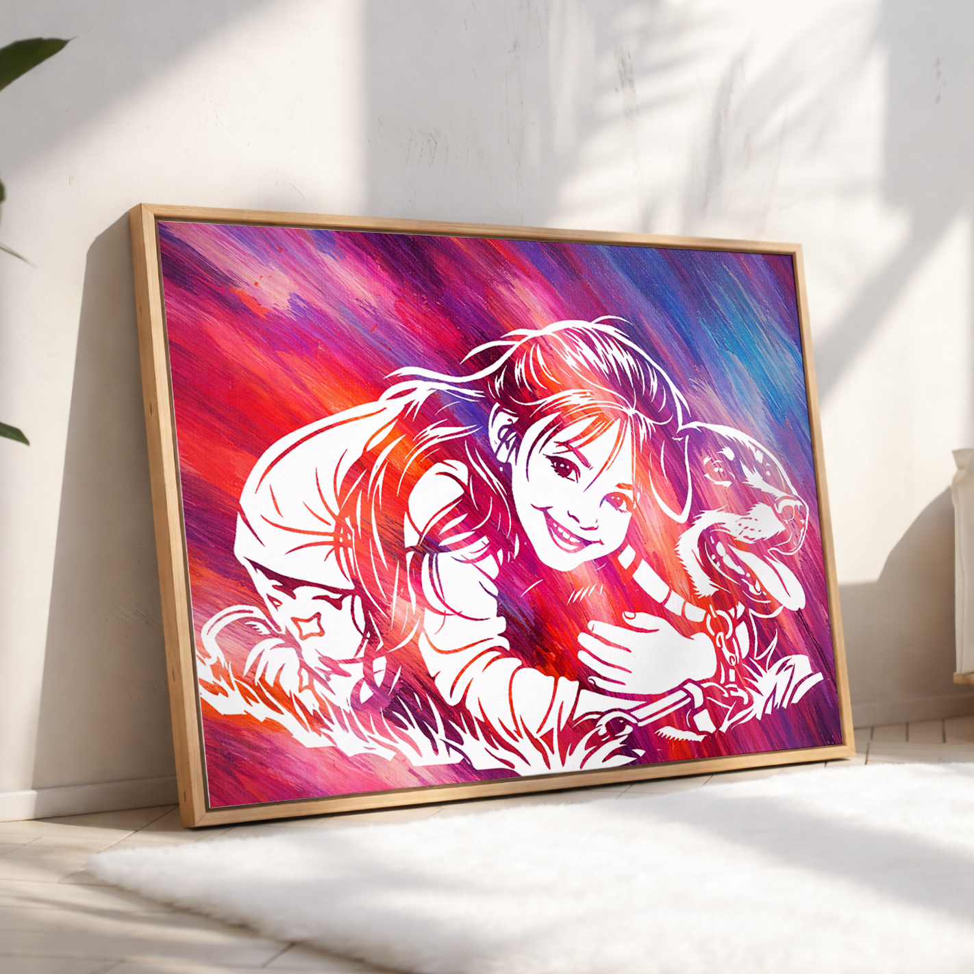 Pet Portrait Painting Kit – Turn Your Pet’s Photo into Art