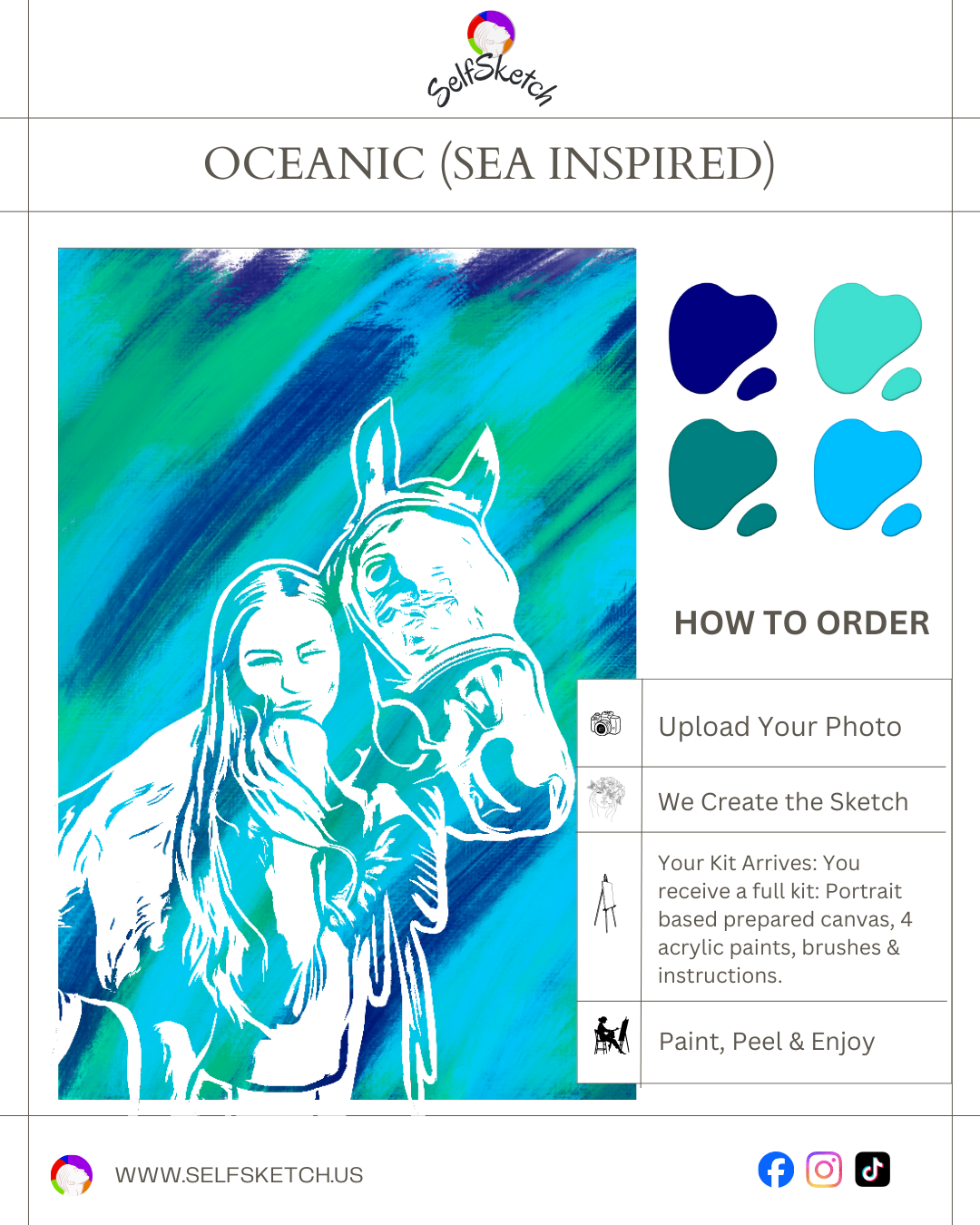 Pets on Canvas – Custom Painting Kit