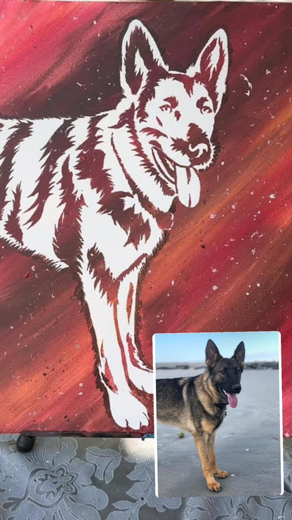 Pet Portrait Painting Kit – Turn Your Pet’s Photo into Art