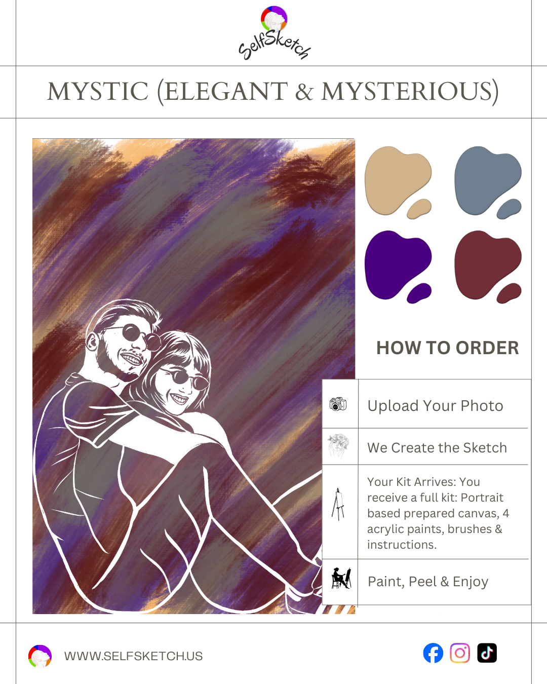 Couples & Best Friends Portrait Kit – A Canvas for Two