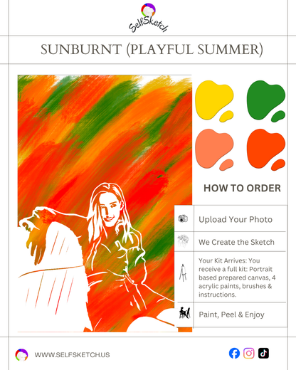 Single Portrait Masterpiece Kit – Paint Your Story