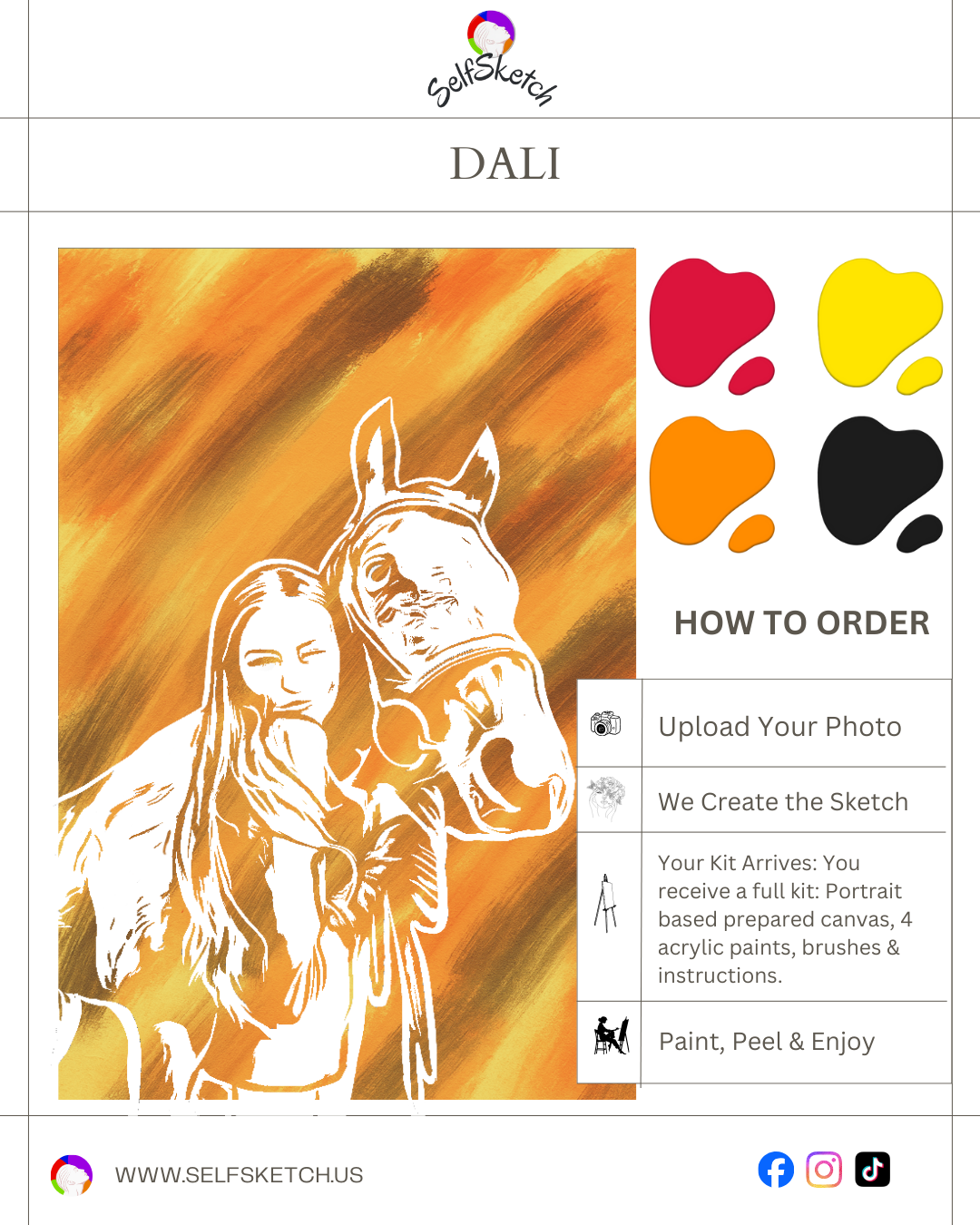 Pets on Canvas – Custom Painting Kit