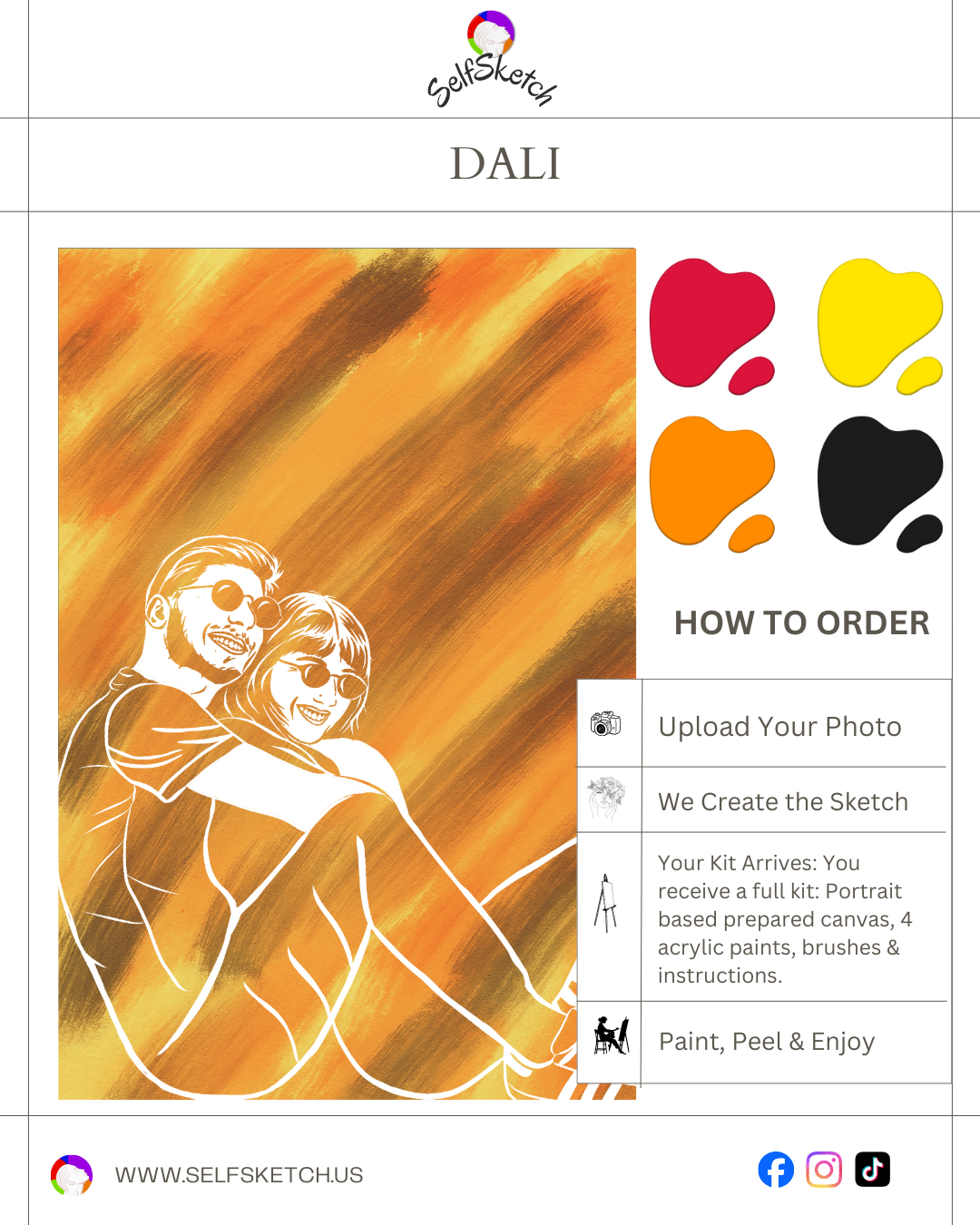 Couples & Best Friends Portrait Kit – A Canvas for Two