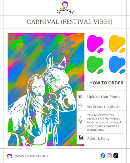 Pets on Canvas – Custom Painting Kit