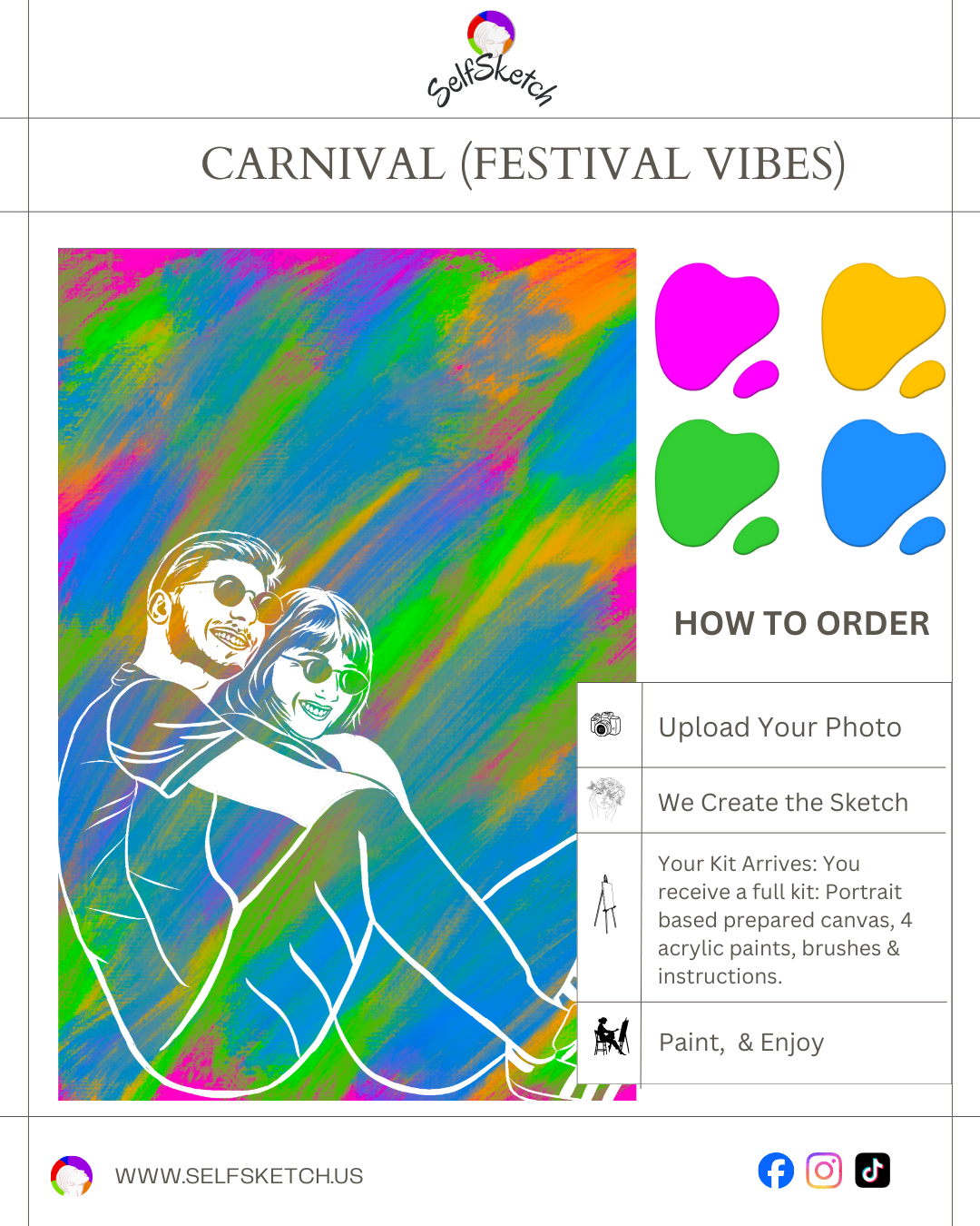 Couples & Best Friends Portrait Kit – A Canvas for Two