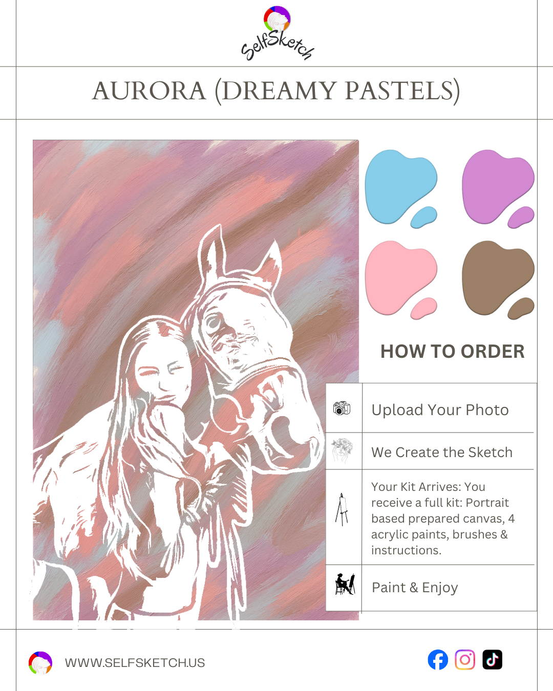 Pets on Canvas – Custom Painting Kit