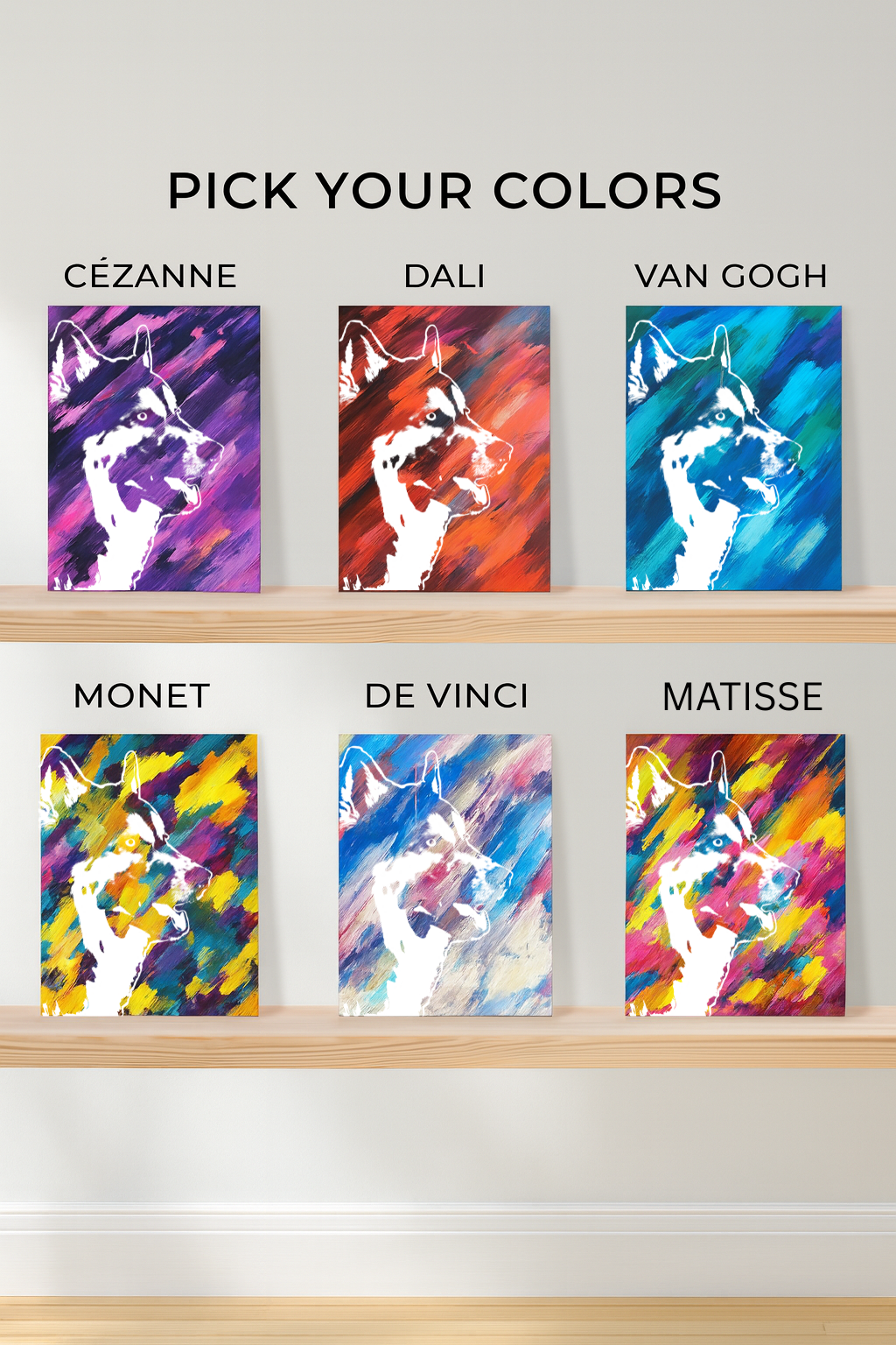 Pet Portrait Painting Kit – Turn Your Pet’s Photo into Art