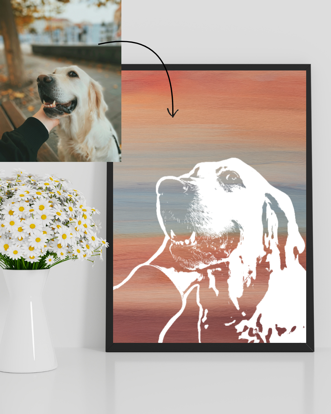 Pet Portrait Painting Kit – Turn Your Pet’s Photo into Art