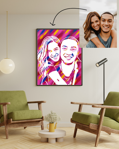 From Photo to Canvas: Family Portrait Painting Kit