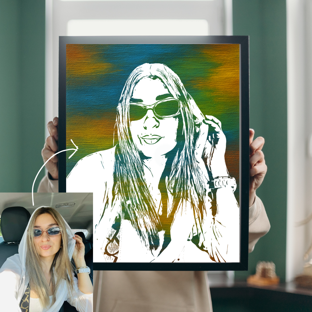 Turn a Photo into Art – Single Portrait Kit