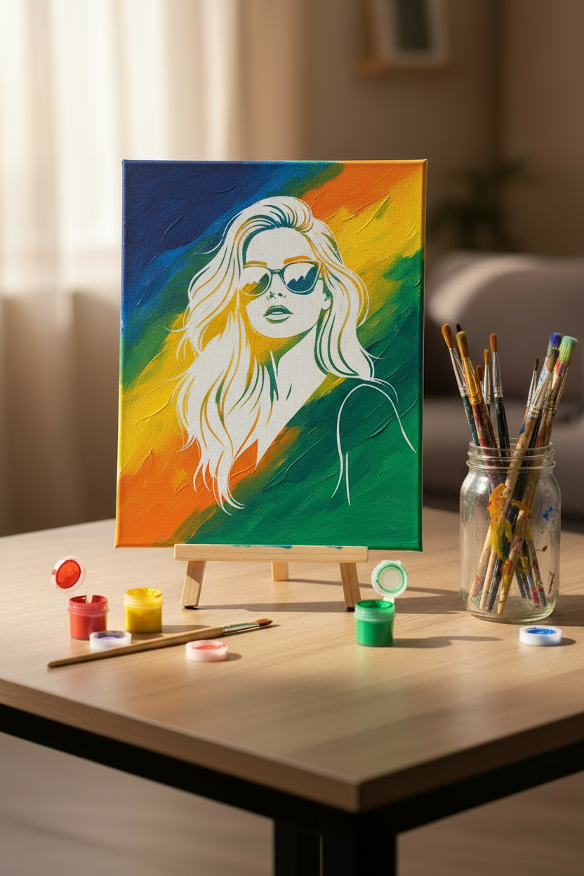 Single Portrait Masterpiece Kit – Paint Your Story