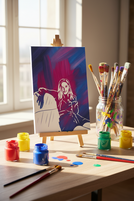 Single Portrait Masterpiece Kit – Paint Your Story