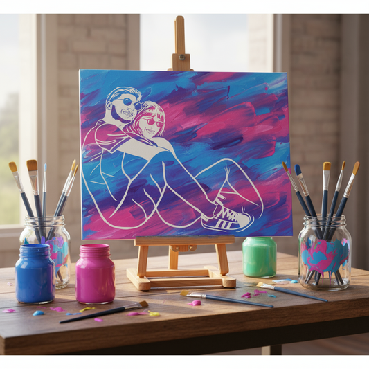 Couples & Best Friends Portrait Kit – A Canvas for Two